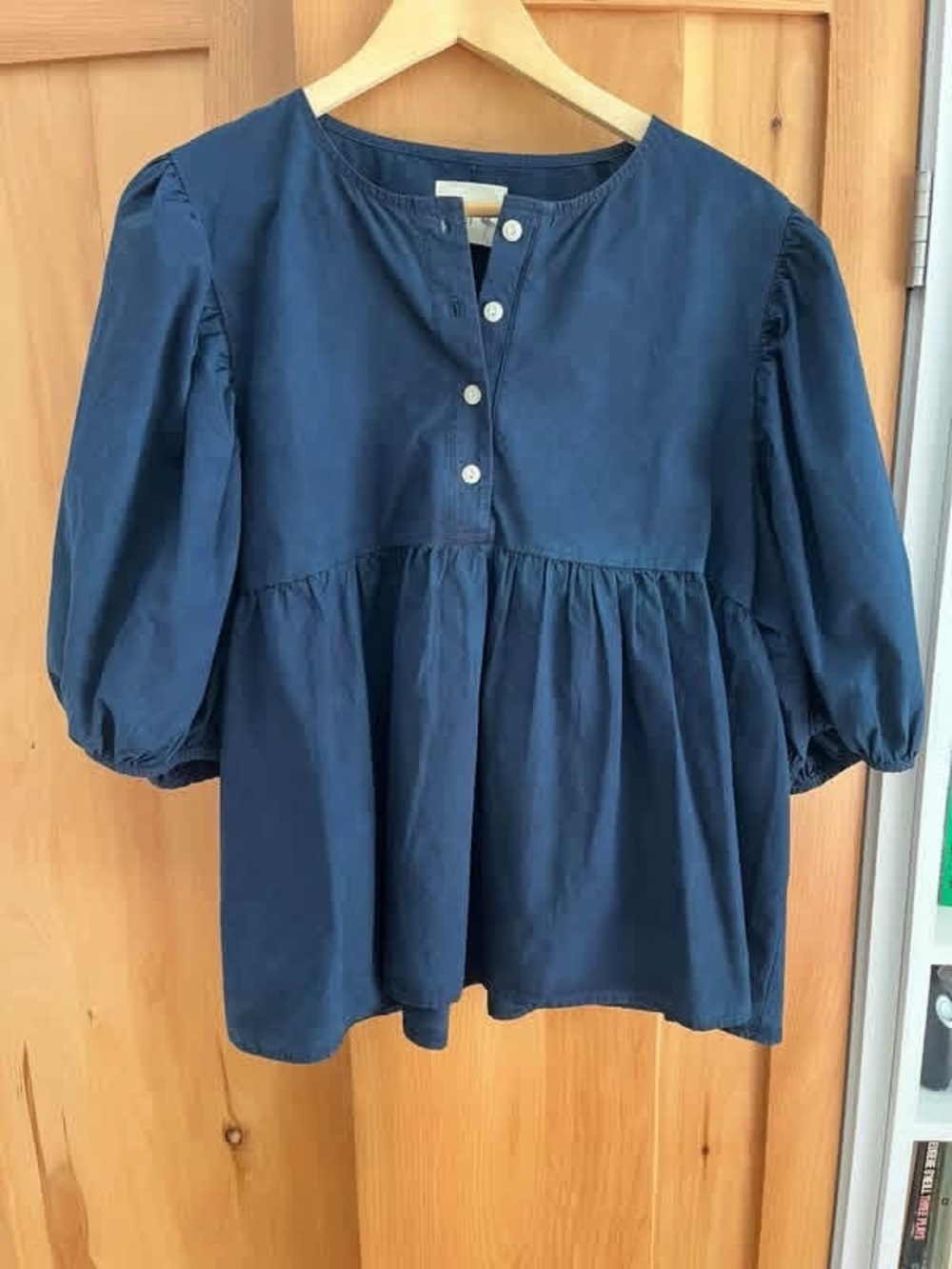 Rudy Jude Day Blouse in Dark Indigo
